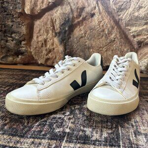 Veja Campo Sneakers | Women's Size 7 | Black & White